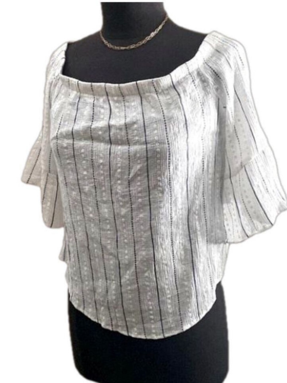196.🎈$10 add on. Boho Blouse. Bell sleeves.